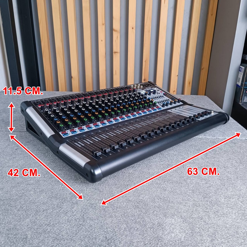 NTS KM-16N MIXER+EFX USB+บลูทูส เอ็นทีเอส มิกเซอร์อนาล็อก 16 ช่อง KM 16N KM16N เอไอ-ไพศาล