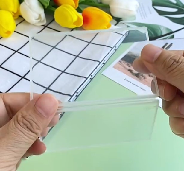 กล่องใส พลาสติก pp สำหรับ ใส่นามบัตร ใส่การ์ด ที่เปิดขวด เป็น ของขวัญ ของชำร่วยงานแต่งงาน 404096