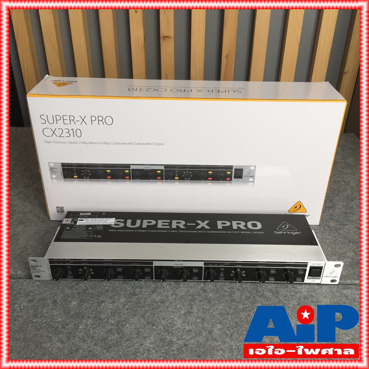 BEHRINGER CX 2310 V2 CROSSOVER เพาเวอร์ เครื่องปรับแต่งเสียง เครื่องกำหนดความถี่ POWER CX2310 cx-2310 เอไอ-ไพศาล +++