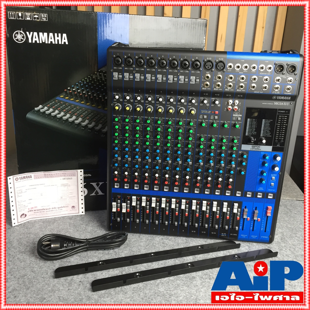 YAMAHA MG-16XU MIXER มิกซ์ มิกเซอร์ มิกซ์YAMAHA เครื่องเสียง เครื่องปรับแต่งเสียง MIX เอไอ-ไพศาล +++