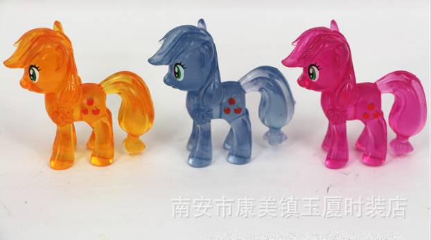 DL189 ของเล่นเด็กโมเดลม้าโพนี เซ็ต 9 ตัว