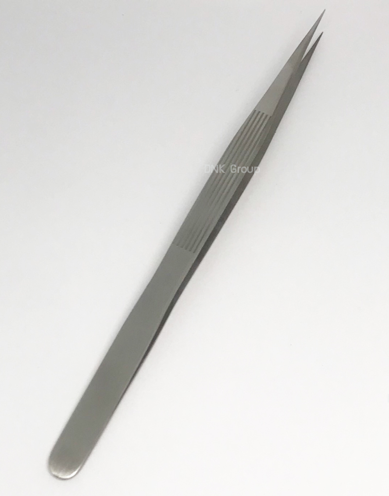 ปากคีบ แหนบ ที่คีบ ปากคีบปลายแหลมขนาด 0.8 มิล ยาวขนาด16.5 Cm 1โหล/12ชิ้น