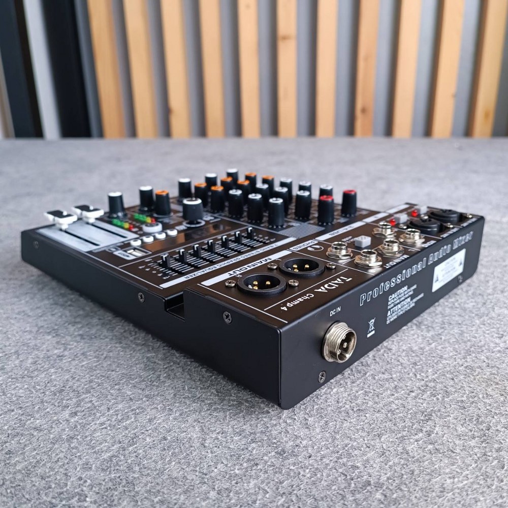TADA CHAMP-4 MIXER มิกเซอร์อนาล็อก 4 แชนแนล บลูทูธ Bluetooth mixer เอฟเฟคแท้ ธาดา TA DA CHAMP 4 CHAMP4 เอไอ-ไพศาล