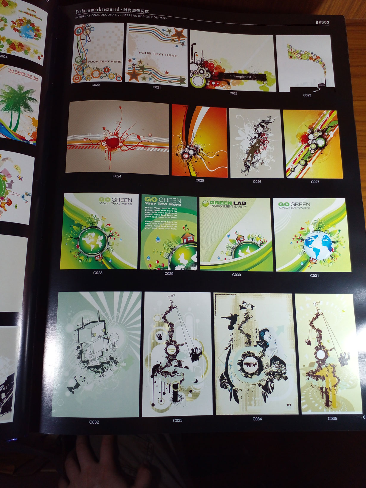 Eurasian Pattern Material