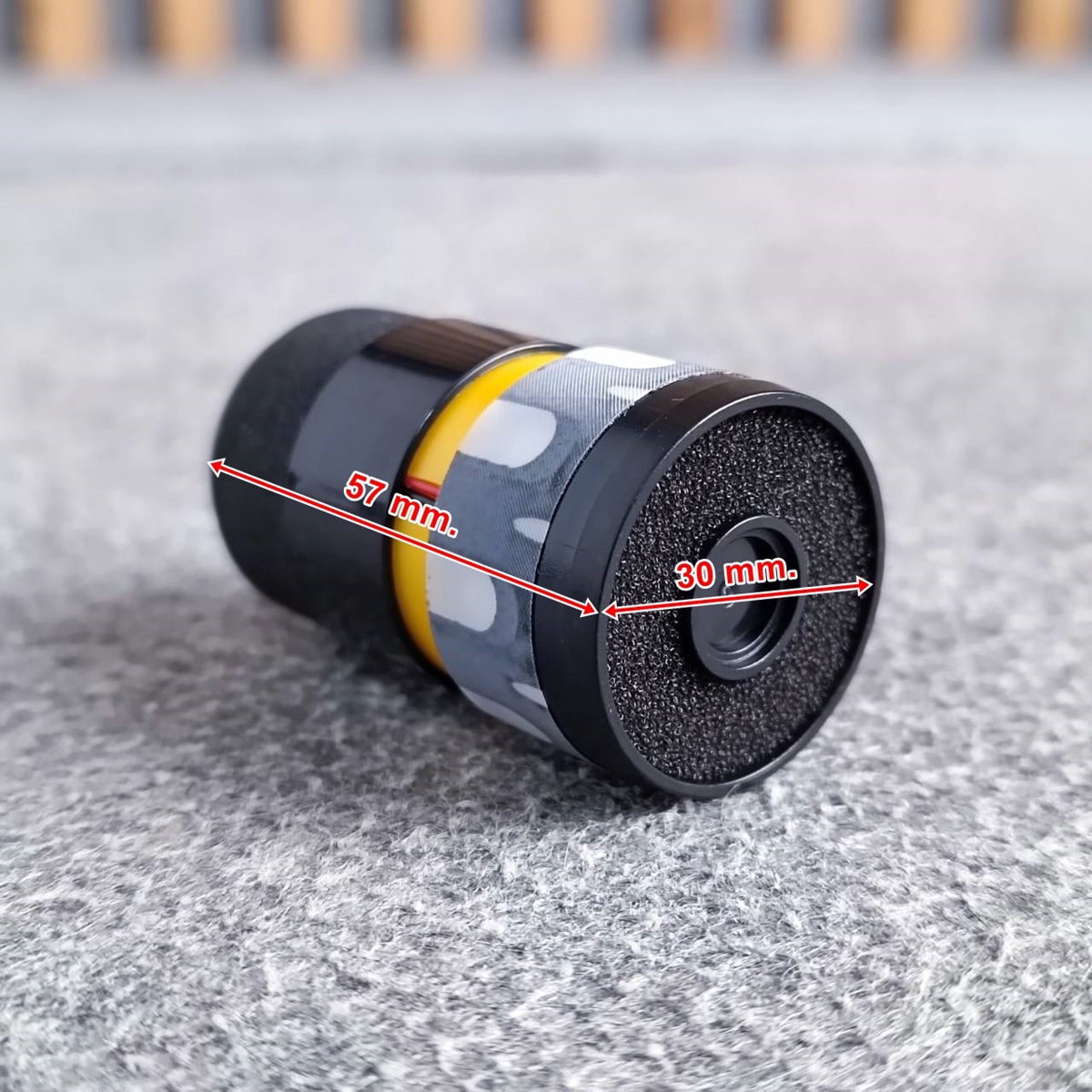 วอยซ์ไมค์ E-04 วอยซ์ ไมค์ วอยซ์ไมโครโฟน วอยซ์ไมค์ลอย E04 E 04 อะไหล่เปลี่ยนหัวไมค์ VOICE MIC เอไอ-ไพศาล