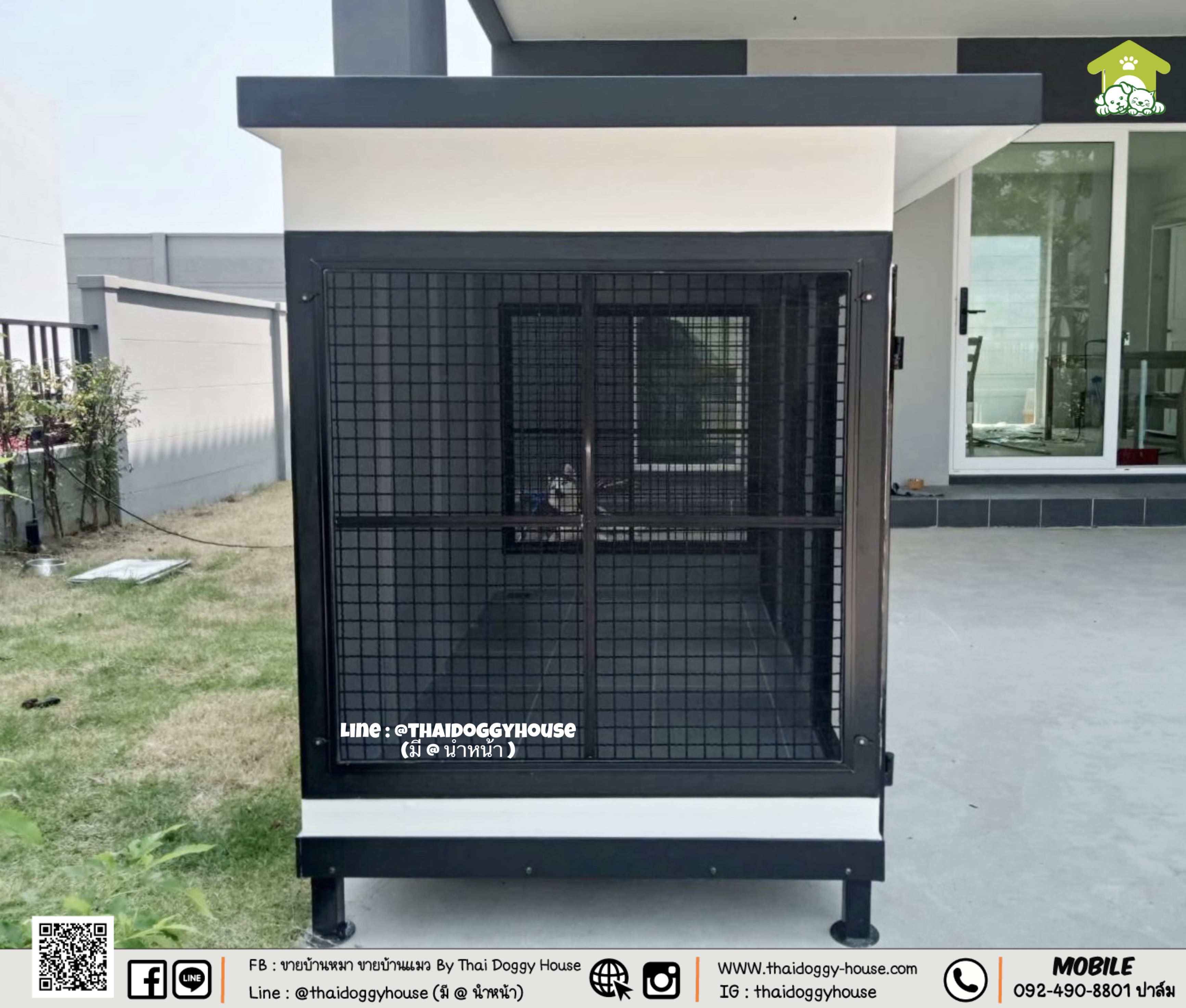 บ้านหมา บ้านแมว " 𝐁𝐎𝐗 𝐒𝐓𝐘𝐋𝐄 𝐁𝐘 𝐓𝐇𝐀𝐈 𝐃𝐎𝐆𝐆𝐘 𝐇𝐎𝐔𝐒𝐄 " &#x