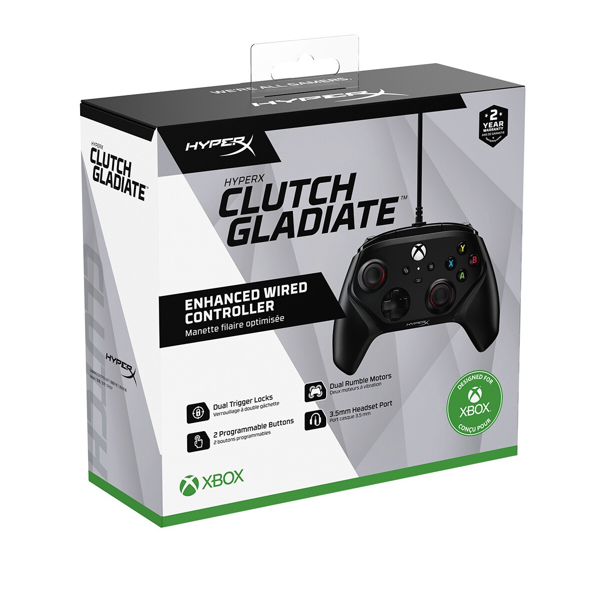 Hyper X: Clutch Gladiate Wired Controller