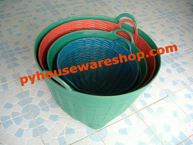 เข่งพลาสติก,เข่งกลม,เข่งผลไม้,เข่ง2หู,เข่งใส่ขยะ,เข่งใส่ผลไม้,เข่งเสริมหูจับ,เข่งทุเรียน,เข่งแคนตาลู้ป,เข่งแตงโมพลาสติก