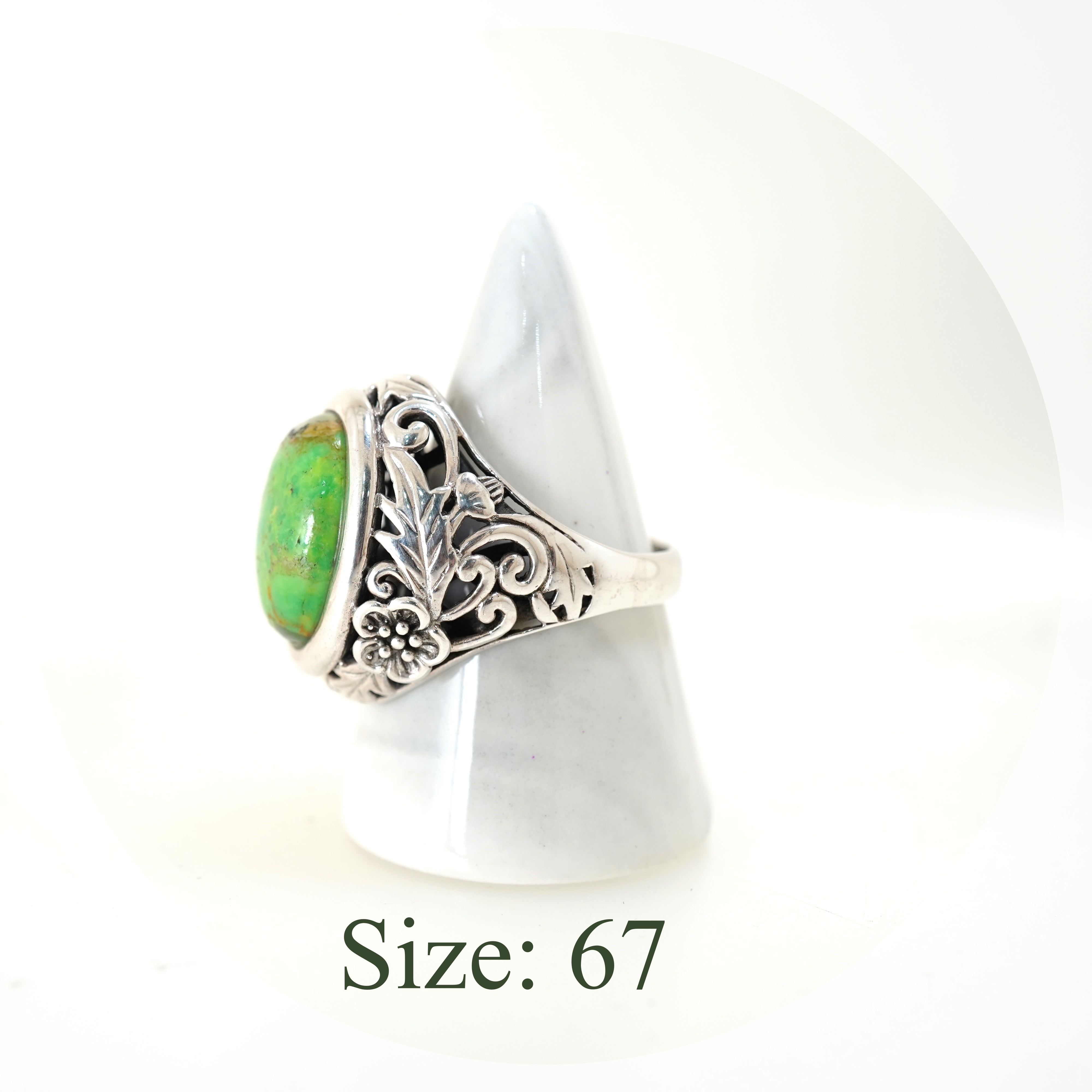 แหวนเงินแท้: แหวนเงินแท้ฝังเทอร์ควอยซ์