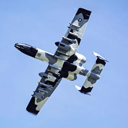 เครื่องบินไฟฟ้า ตัวลำ+ชุดไฟ FMS EDF Jet Twin 70mm A‑10 Thunderbolt II V2 PNP Rc เครื่องบินบังคับ