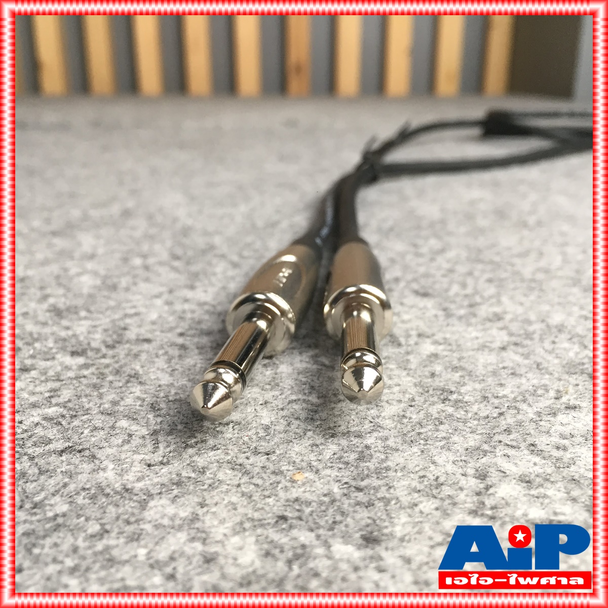 1.5เมตร สายสัญญาณ ปลั๊กโฟนโมโน 1/4 หัวท้าย LIDGE YM-393A ความยาว 1.5เมตร สาย PHONE MONO หัว-ท้าย YM393A เอไอ-ไพศาล