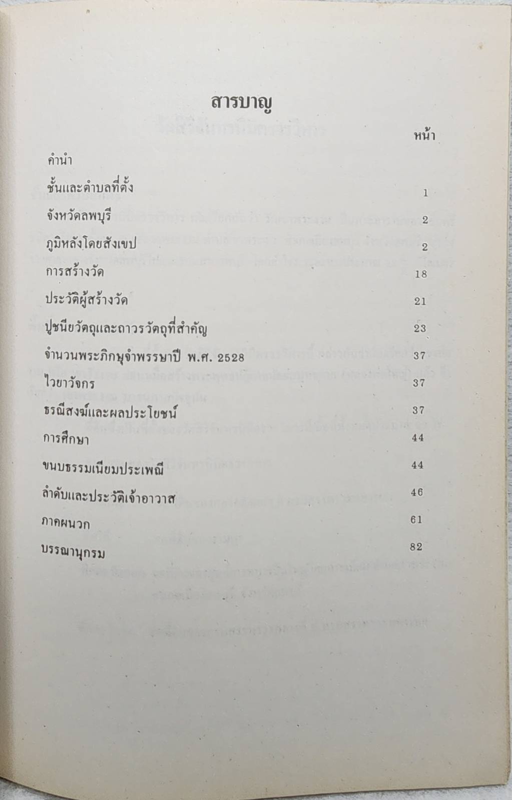 ประวัติวัดสิริจัทรนิมิตรวรวิหาร จังหวัดลพบุรี SKU-09911