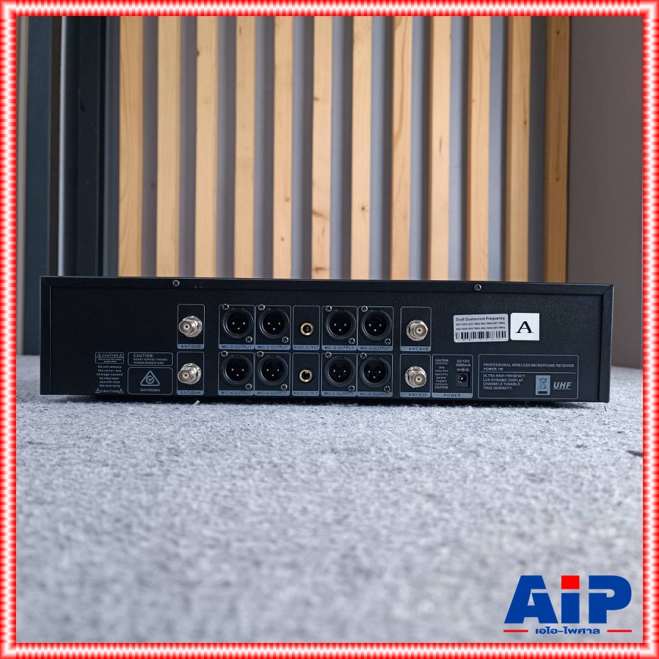 TADA U-500 ไมค์ตั้งโต๊ะไร้สาย 8ตัว UHF ไมโครโฟนไร้สาย ไมค์ประชุมไร้สาย 8 ไมค์ ธาดา U 500 U500 เอไอ-ไพศาล