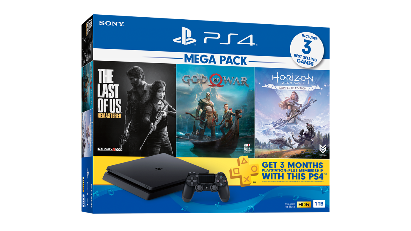 PlayStation 4 Mega Pack (1TB)