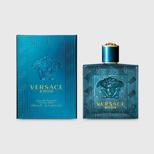 น้ำหอมแท้100% VERSACE Eros Eau De Toilette Spray ปริมาณ 100 มล.