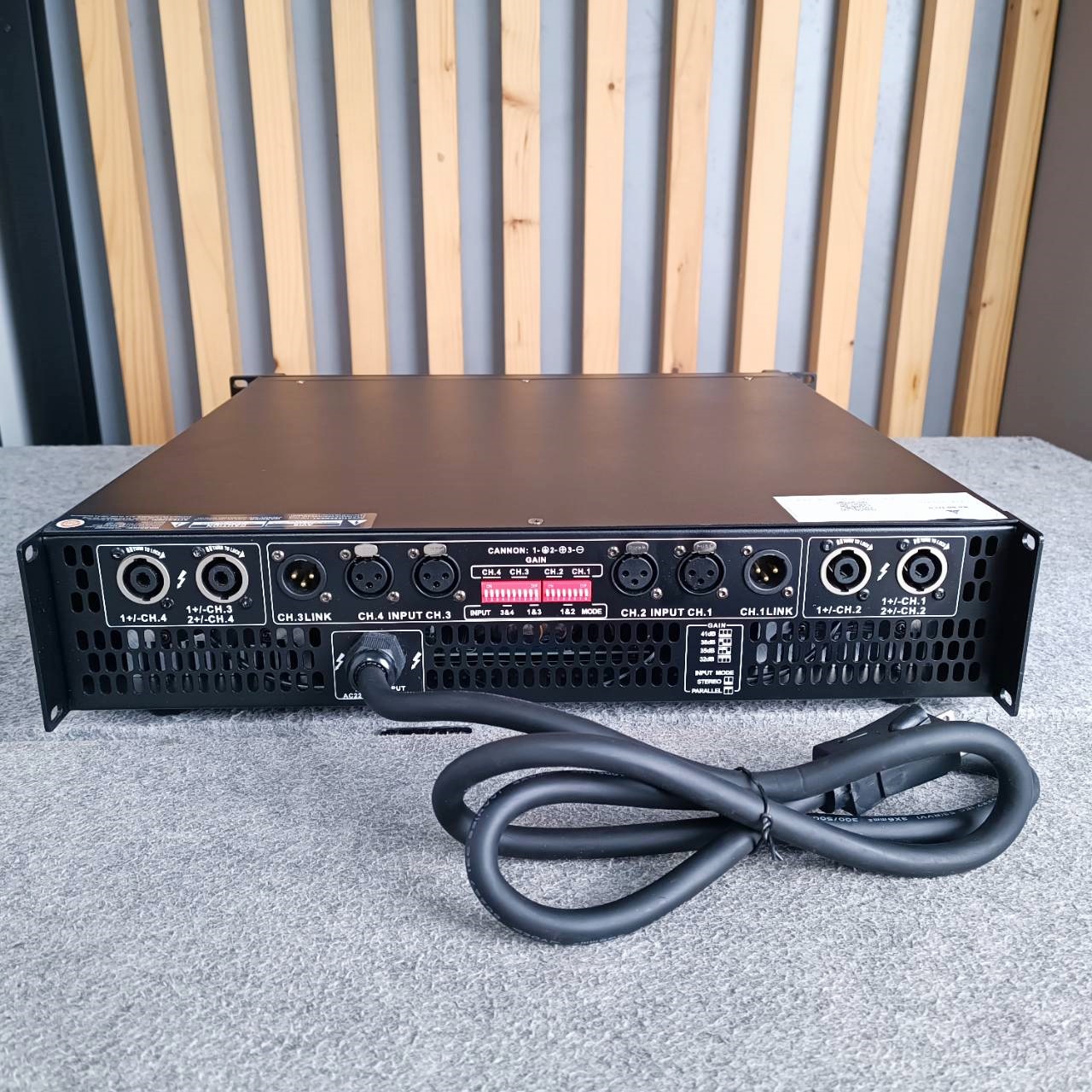 MICROTECH GM4-16000TD POWERAMP เพาเวอร์ แอมป์ ไมโครเทค รุ่น GM4 16000TD คลาส TD GM416000TD เอไอ-ไพศาล