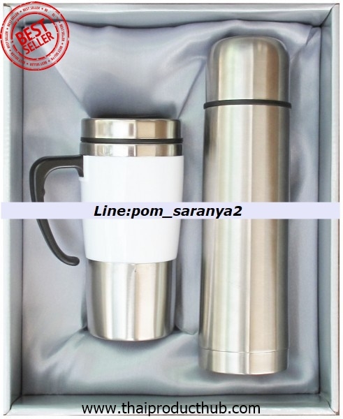 C11-009-CP-001_ชุดกระติกแก้วน้ำ . ชุดกิ๊ฟเช็ทกระติกแก้วน้ำ , รับผลิตชุดกระติกแก้วน้ำ , ขายแก้วน้ำ . ของพรีเมี่ยม , ของที่ระลึก