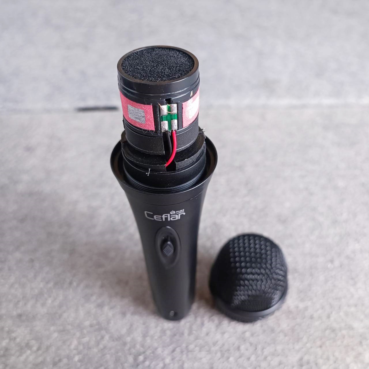CEFLAR CMP-011 mic Microphone ไมค์โครโฟน คาราโอเกะ CMP 011 CMP011 แบบสาย Dynamic Microphone CE FLAR เอไอ-ไพศาล