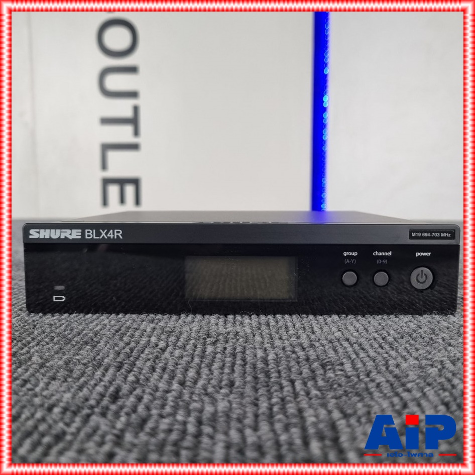SHURE BLX24RA/B58-M19 ไมค์ลอย ชุดไมค์ลอยมือถือเดี่ยว ย่าน UHF SHURE BLX 24 RA/B 58 M 19 SHURE BLX24RA / B58M19 SHURE BLX24RA/B58M19 เอไอ-ไพศาล +++
