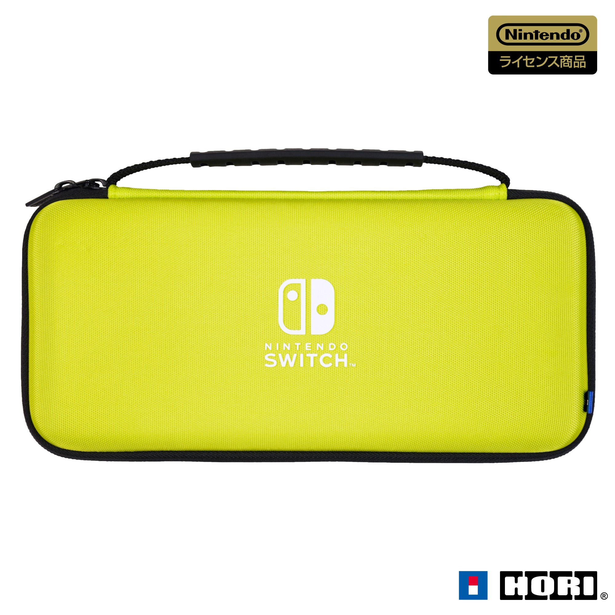 Hori Slim Hard Pouch Plus for Nintendo Switch 2 (Lime Yellow)