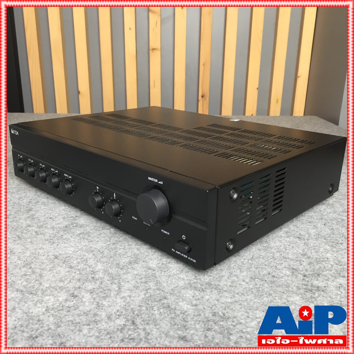 TOA A-2120H AMPLIFIER เครื่องขยายเสียง A 2120H A2120H AMP amp แอมป์ แอมป์TOA เครื่องเสียง เอไอ-ไพศาล