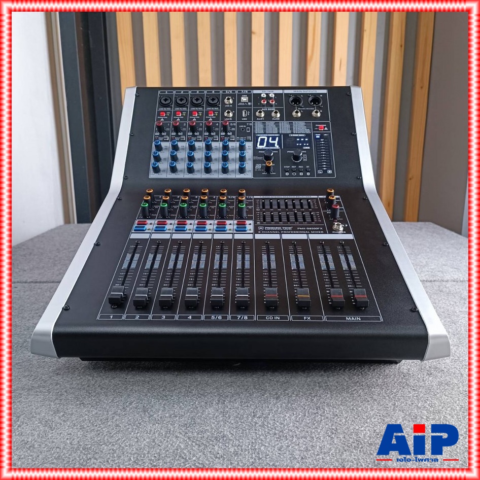 PROEUROTECH PMX-S8500FX POWERMIXER เพาเวอร์มิกซ์ มิกซ์ มิกเซอร์ เครื่องเสียง เครื่องปรับแต่งเสียง PMX S8500FX PMXS8500FX เอไอ-ไพศาล