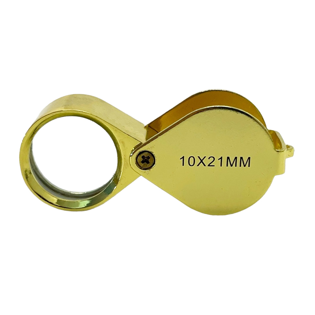 แว่นขยายส่องพระ เลนส์ขยาย 10×21mm เลนส์แก้วกล้องส่องพระ เหรียญ งานจิวเวลรี่ เพชรพลอย เลนส์ขยาย10× ชัดแจ๋ว ส่องง่ายสบายตา