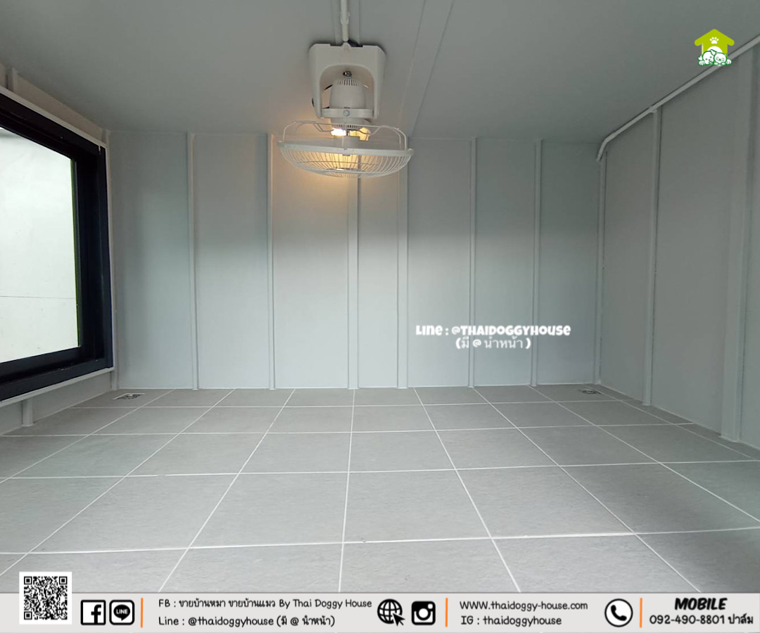 บ้านหมา บ้านแมว " 𝐁𝐎𝐗 𝐒𝐓𝐘𝐋𝐄 แบบกระจก