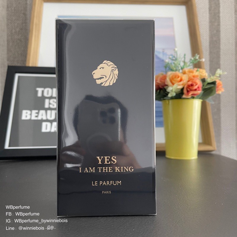 น้ำหอมแท้100% Geparlys Yes I Am The King Le Parfum For Men Edp 100ml