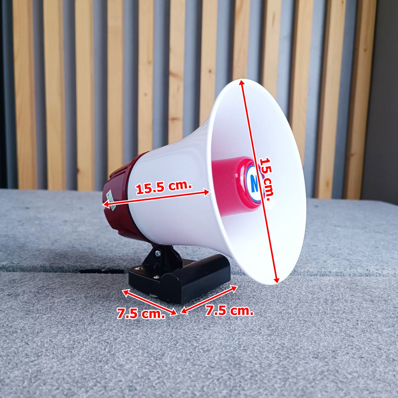 (พร้อมใช้ ไม่ต้องต่อแอมป์) MITSUMI M-50 โทรโข่งชาร์จได้ ฐานแม่เหล็ก โทรโข่งฮอร์น รุ่นใหม่ออกมาแทน M55 ขายึดแบบแม่เหล็ก ยึดติดทุกพื้นที่เหล็ก มิตซูมิ M 50 M50 เอไอ-ไพศาล