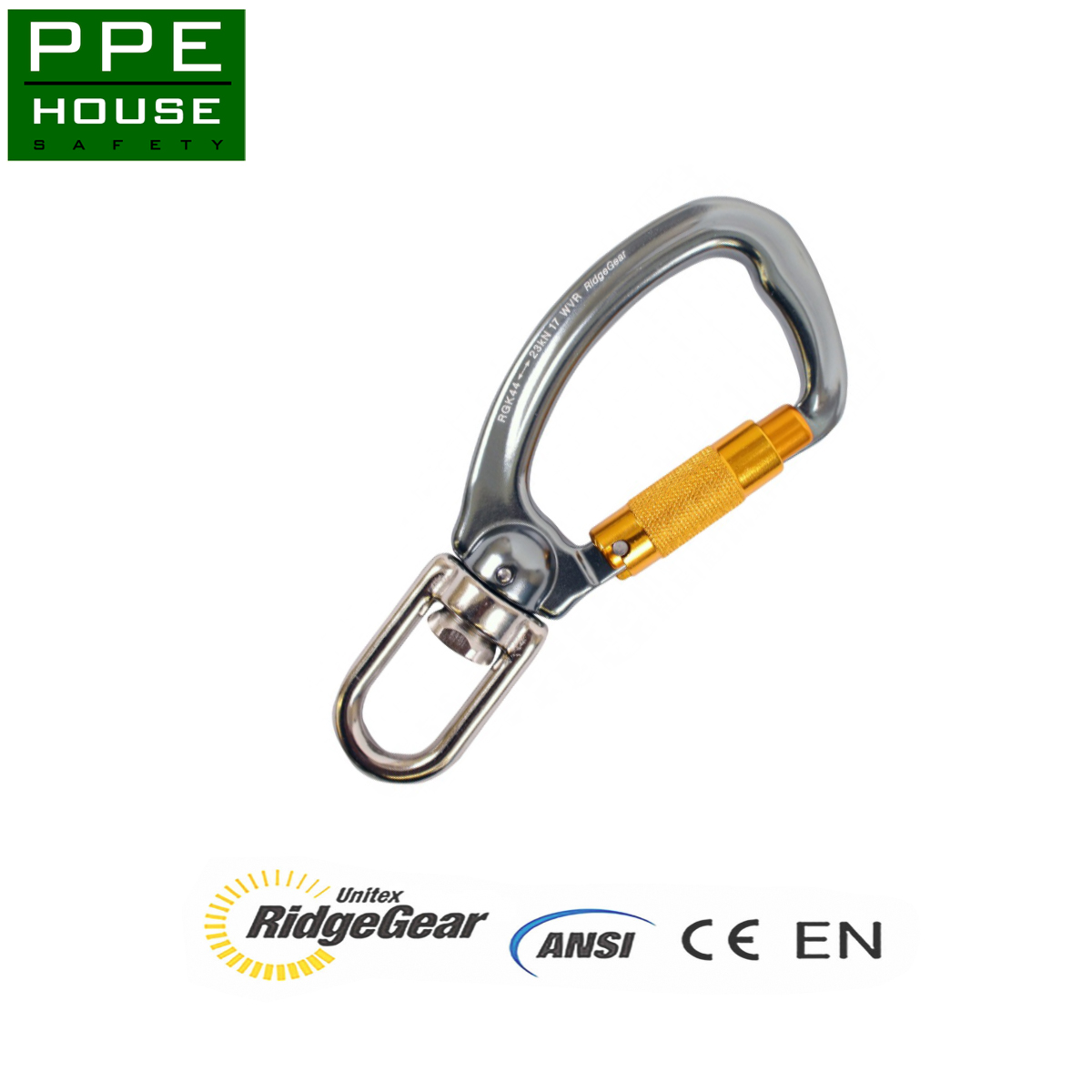 RGK44 22mm Aluminium Karabiner