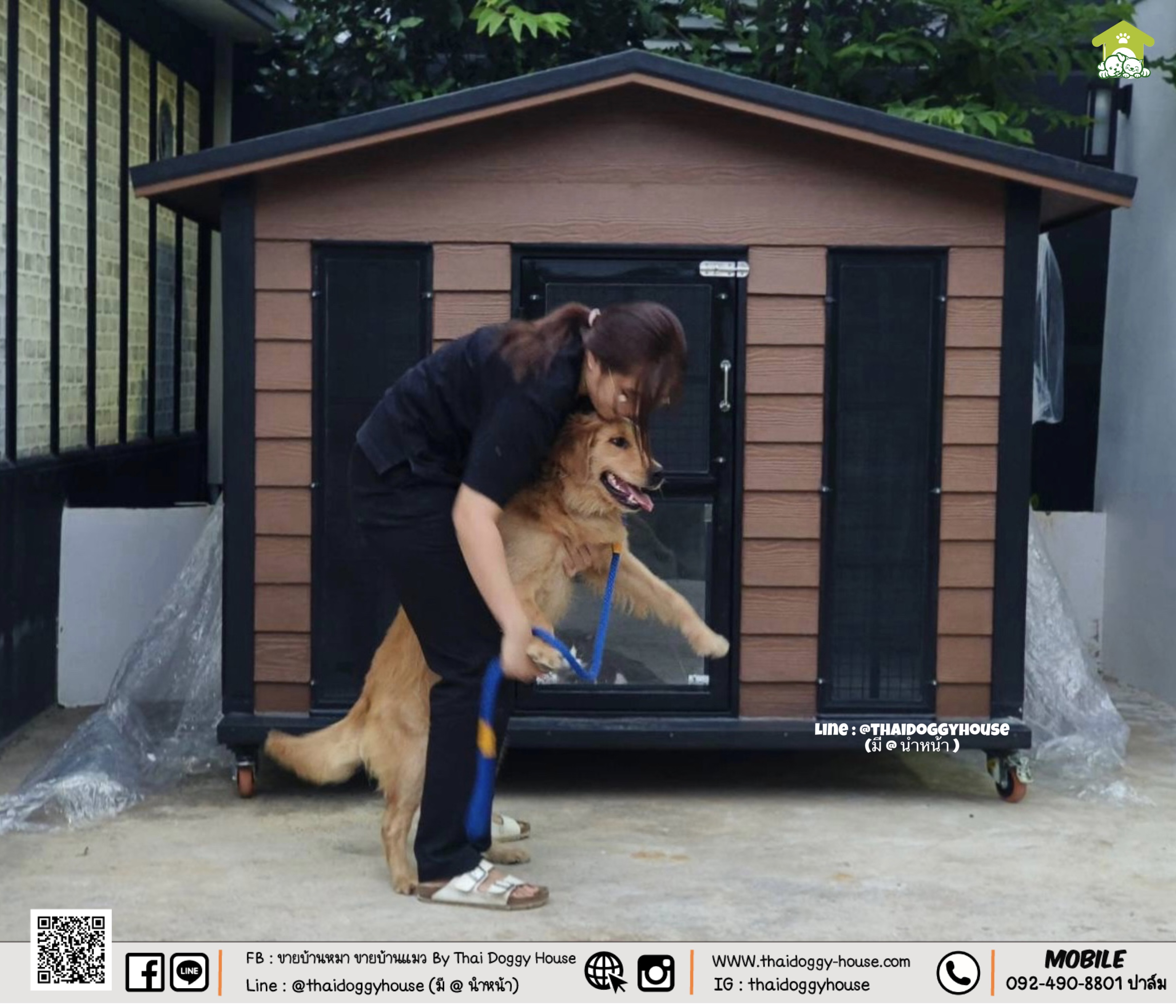 บ้านหมา บ้านแมว "𝐍𝐎𝐑𝐃𝐈𝐂 𝐒𝐓𝐘𝐋𝐄 𝐁𝐘 𝐓𝐇𝐀𝐈 𝐃𝐎𝐆𝐆𝐘 𝐇𝐎𝐔&#x