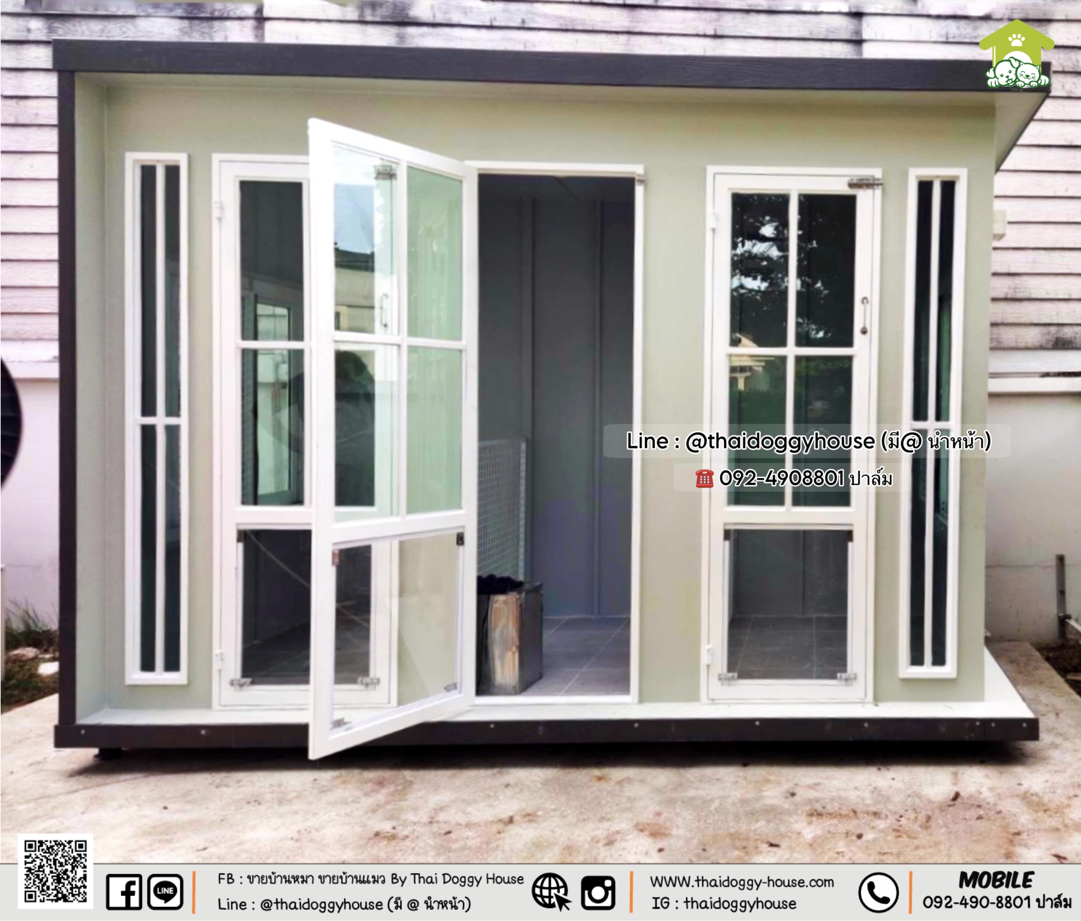 🏡 บ้านหมา บ้านแมว " 𝐁𝐎𝐗 𝐒𝐓𝐘𝐋𝐄 𝐁𝐘 𝐓𝐇𝐀𝐈 𝐃𝐎𝐆𝐆𝐘 𝐇𝐎𝐔𝐒𝐄