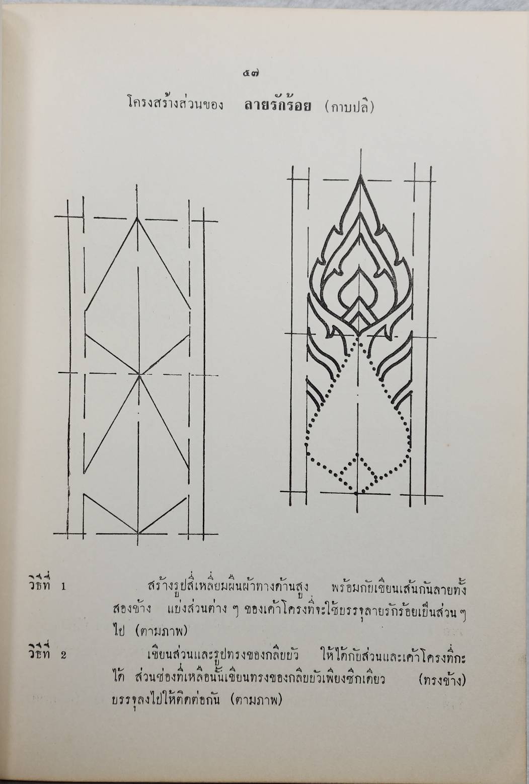 คู่มือลายไทย และ แบบดัดเหล็ก SKU-10023