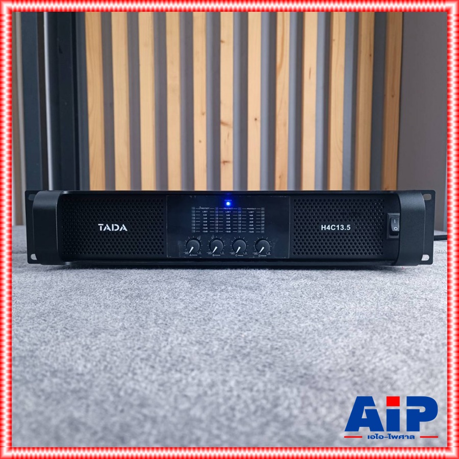TADA H4C13.5 4CH x 1350W. เพาเวอร์แอมป์ 4 แชลแนล คลาส H POWER AMP H4C 13.5 H4 C13.5 1350วัตต์ x 4CH CLASS H tada ธาดา เครื่องขยายเสียง เอไอ-ไพศาล