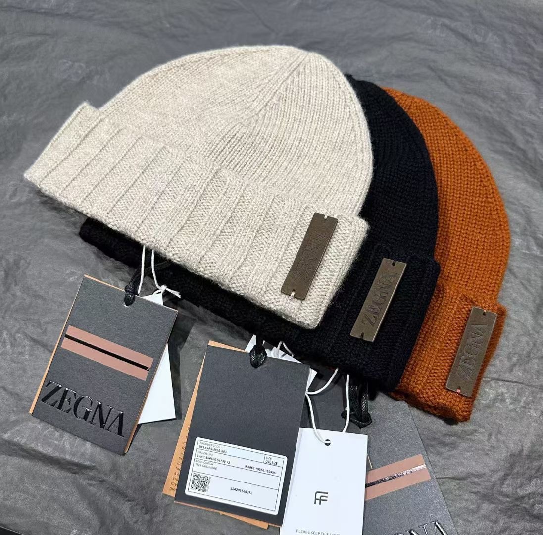 หมวกแคชเมียร์กันหนาว Zegna OASI CASHMERE BEANIE มี 3 สี ใส่ได้ ชาย หญิง สินค้าใหม่ ของแท้