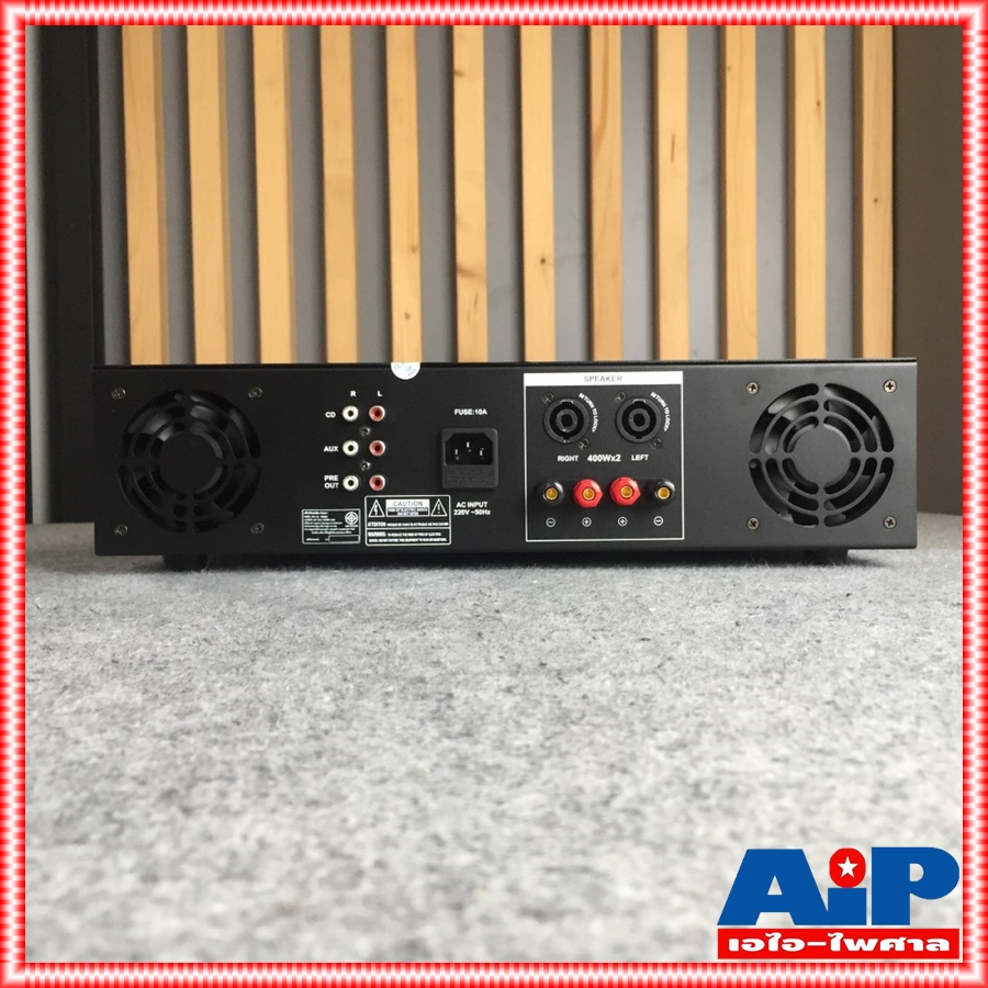 PROEUROTECH Q-20000 แอมป์คาราโอเกะ รองรับกำลังขับ 400W x2 at 8 ohms เสียบ USB เล่นไฟล์ MP3 ได้ Q 20000 Q20000 เอไอ-ไพศาล