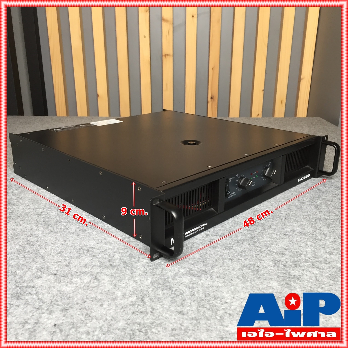 NTS PA3600 poweramp เพาเวอร์แอมป์ AMP แอมป์ เครื่องเสียง แอมป์ขยายเสียง เครื่องขยายเสียง เอไอ-ไพศาล