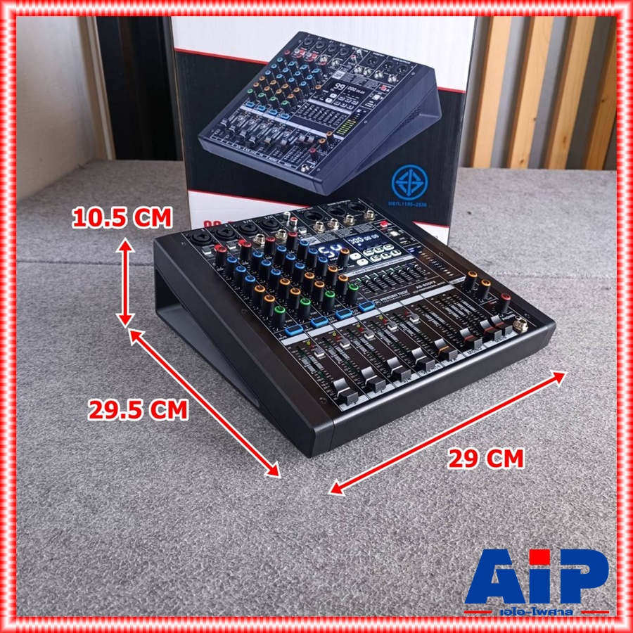 PROEUROTECH AG-600FX MIXER มิกซ์ มิกเซอร์ เครื่องเสียง เครื่องปรับแต่งเสียง โปรยูโร่เทค รุ่น AG 600FX AG600FX PRO EUROTECH เอไอ-ไพศาล