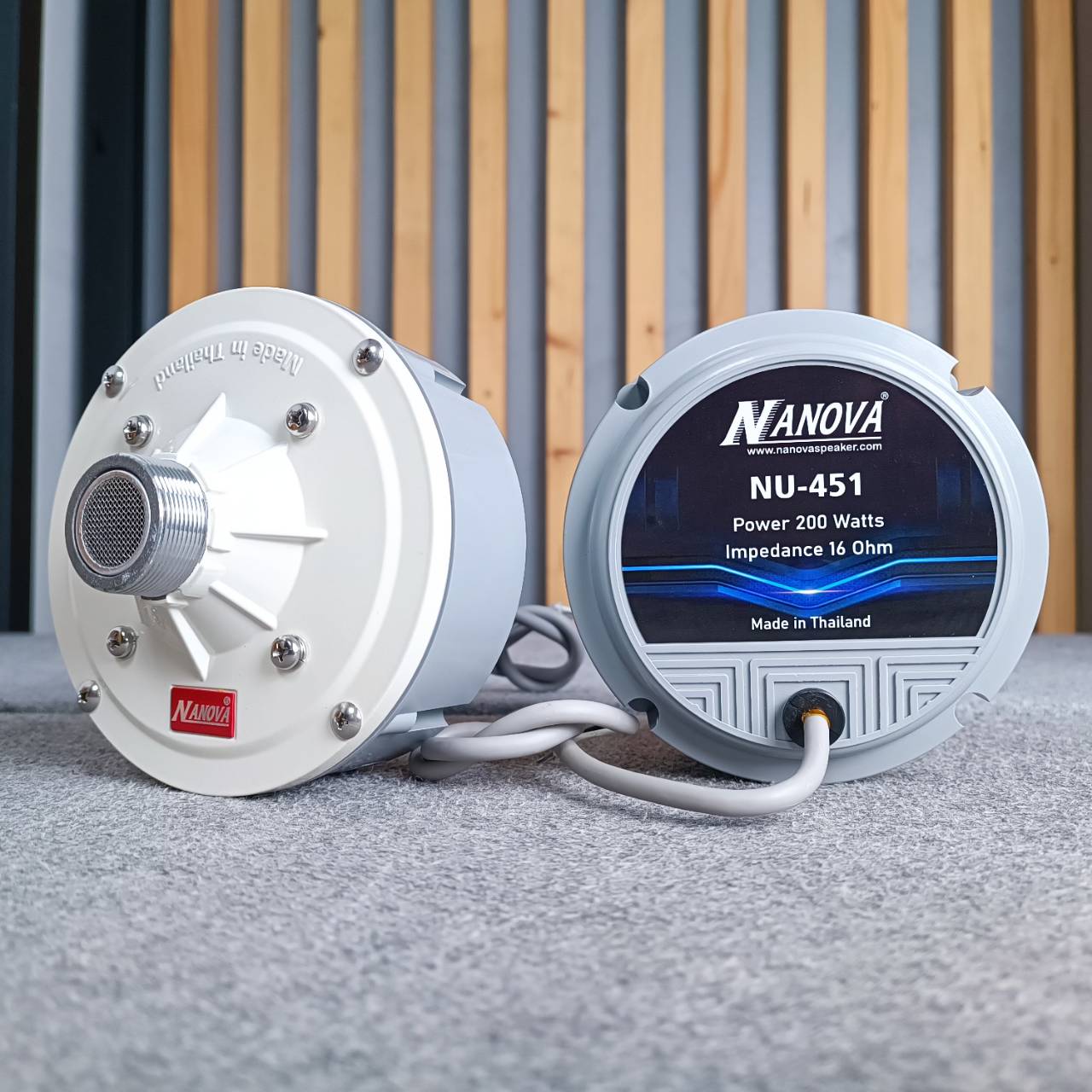 1ดอก NANOVA NU-451 ยูนิต 200 วัตต์ ยูนิตฮอร์น NU 451 200วัตต์ นาโนว่า ก้นฮอร์น NU451 เอไอ-ไพศาล