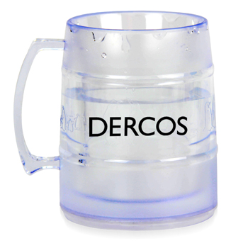 แก้วทำเกล็ดน้ำแข็ง แก้ว 2 ชั้น เก็บความเย็น ทำวุ้นน้ำแข็ง 320ML Clear Ice Freezer Mug