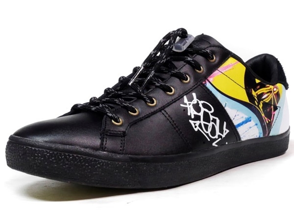 รองเท้าโอนิ LAWNSHIP - Longship Black / Black (HAMILTON YOKOTA)