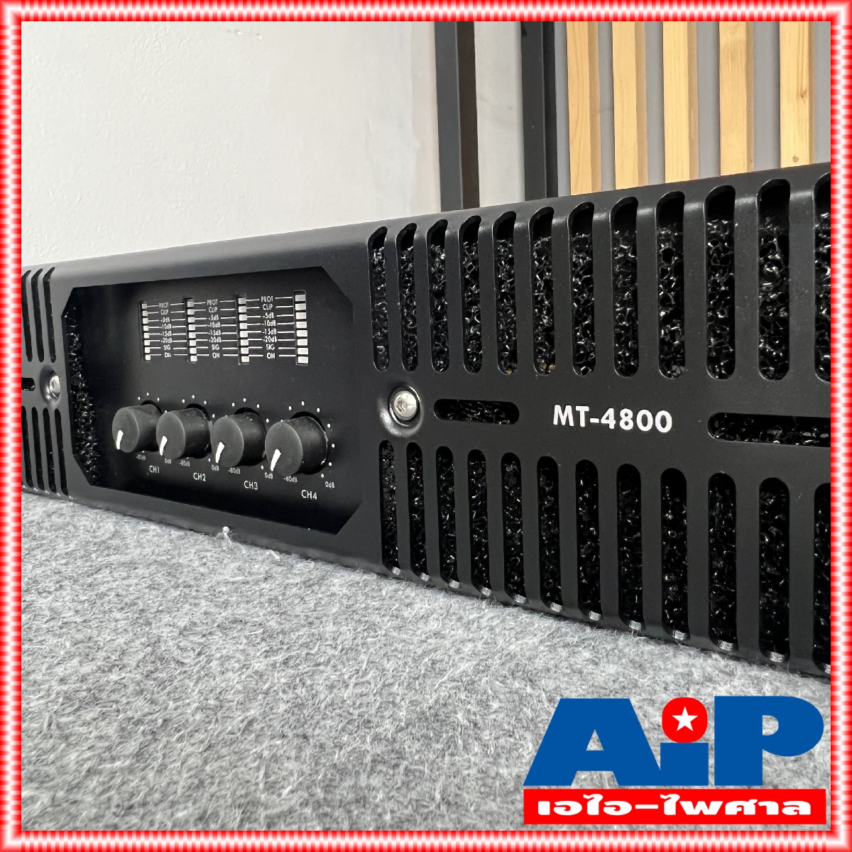 MICROTECH MT-4800 power amp 4CH กำลังวัตต์ 800W ที่ 8โอห์ม / 1200W ที่ 4โอห์ม คลาส H ไฟ 2 สเต็ป MT4800 MT 4800 MICRO TECH +++ ไมโครเทค เอไอ-ไพศาล
