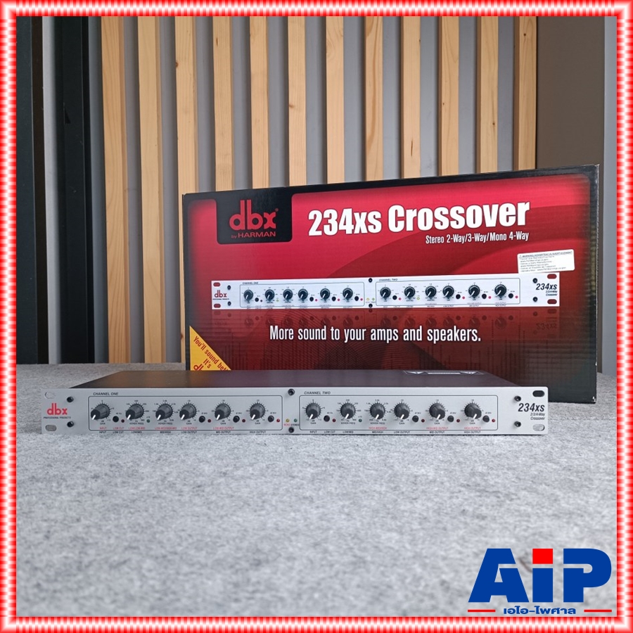 แท้มหาจักร* DBX 234XS crossover ดีบีเอ๊กส์ Cossover 234 XS ครอสโอเวอร์ +++ ครอส2/3ทาง ครอสตัดเสียง เอไอ-ไพศาล