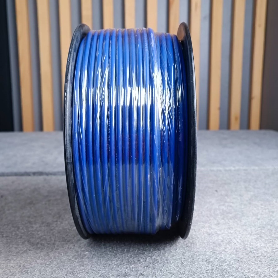 ขด100เมตร CM สายไมค์สเตอริโอ 6mm M2-2323 สีน้ำเงิน 100M 23AWG สายไมค์ST M2 2323 สีน้ำเงิน สายสัญญาณ ST สายไมค์CM สายไมค์ 6mm เอไอ-ไพศาล