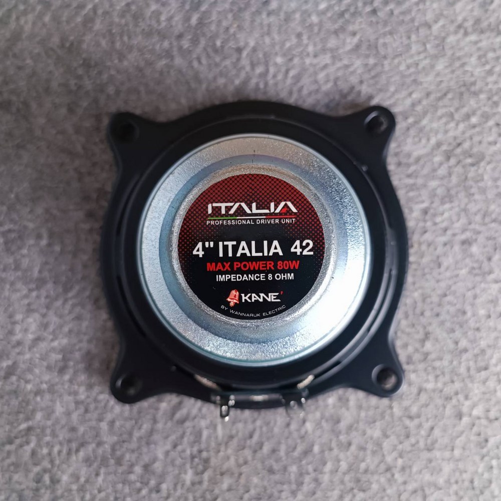 KANE ITALIA 42 ดอกลำโพง4นิ้ว ฟูลเรนจ์ ITALIA-42 ITALIA42 คาเน่ ลำโพง KA NE เอไอ-ไพศาล