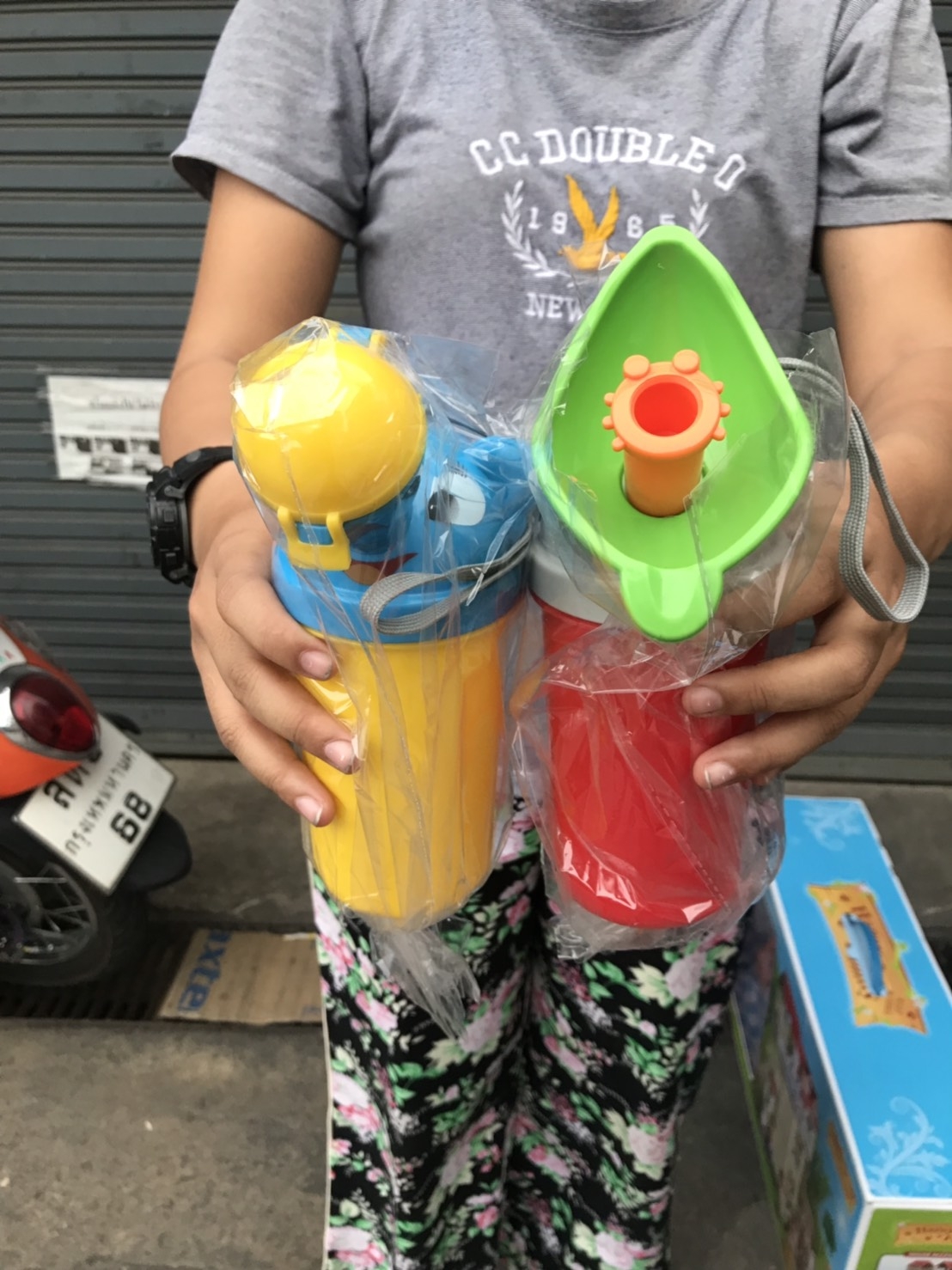 AL-333 ของใช้เด็กกระบอกฉี่ของเด็ก กระบอกฉี่พกพา โถฉี่เด็กผู้ชาย ปลีกชิ้นละ (ระบุบแบบด้วยค่ะ)