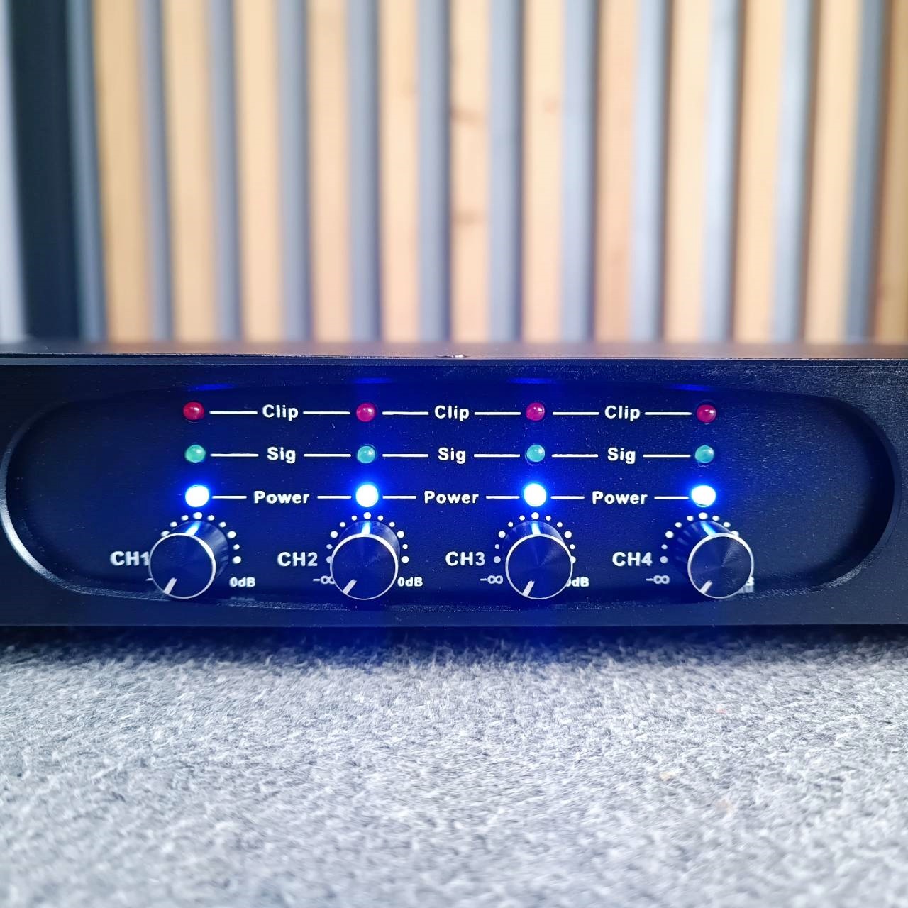 MYNPE DN-4500 poweramp 1U 4 ชาแนล เพาเวอร์แอมป์ เครื่องขยายเสียง Power Amplifier MY NPE DN 4500 DN4500 เอไอ-ไพศาล