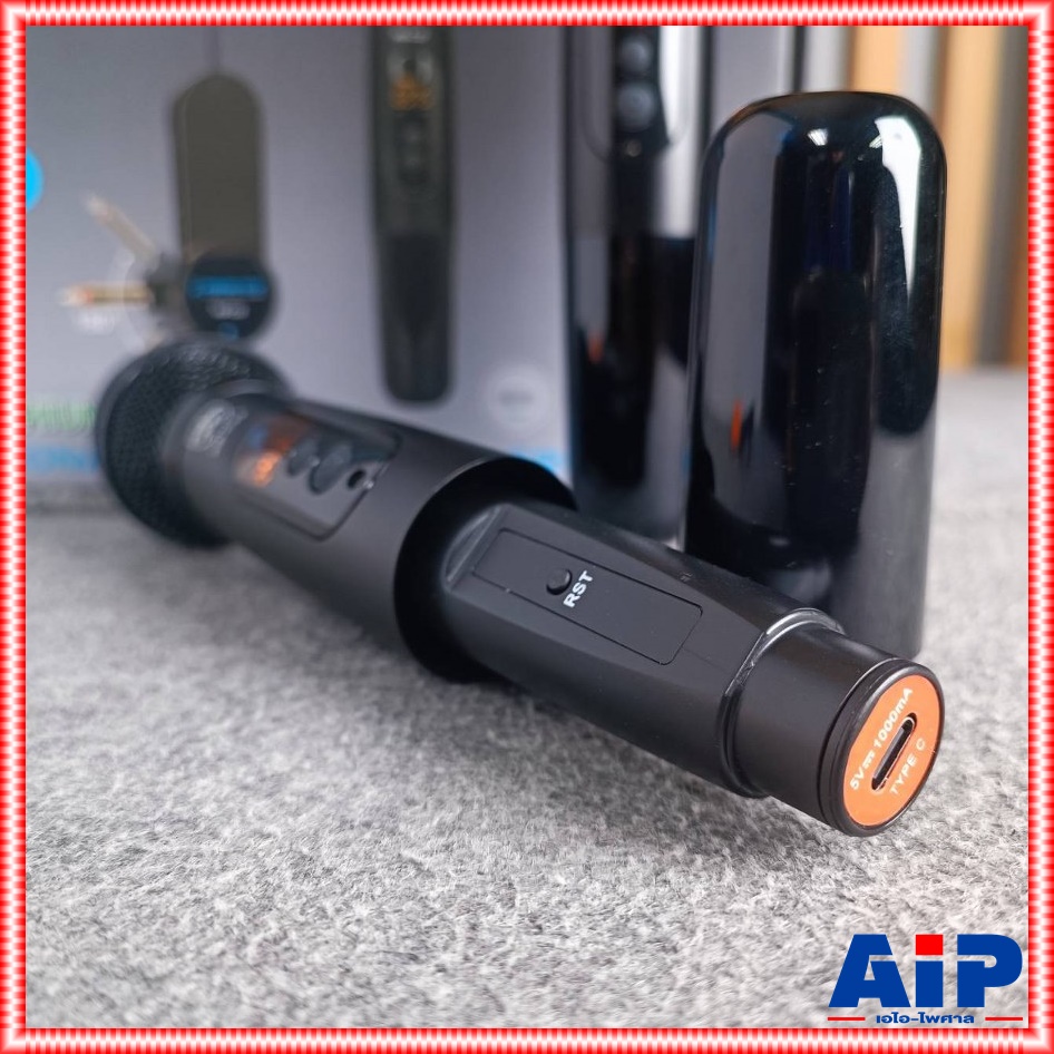 PROEUROTECH KB-C22 ไมค์ลอยคู่ ไมค์โครโฟนไร้สาย (ปรับความถี่ได้) ไมค์ ใช้ถ่านชาร์ท ไมค์ลอยพกพา PROEURO TECH KB C22 KBC22 เอไอ-ไพศาล