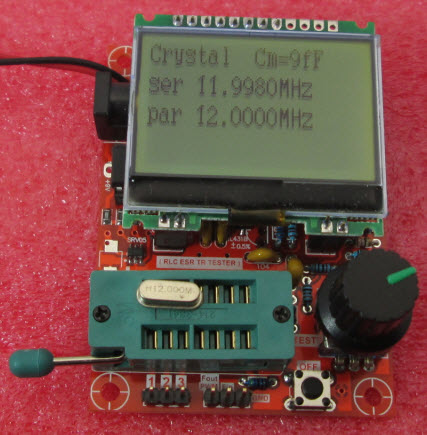 M328 ESR/LCR/MOSFET/Transistor/TRIAC/SCR/CRYSTAL/Diode/LED METER ESR TESTER